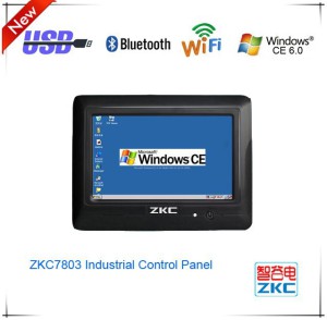 7 Inch Win Ce Industrial Touch Panel PC with WiFi and RS232 (ZKC7803)